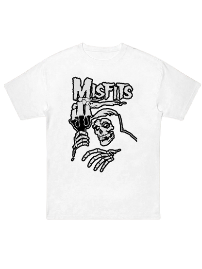 Футболка з принтом групи MISFITS